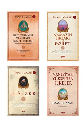 Imam-ı Gazali Seti Nefs Terbiyesi-namazın Sırları-dua Ve Zikir-maneviyatı Yükselten Ilkeler 4lü Set