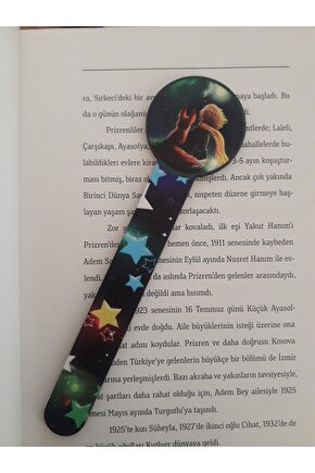 Küçükprens Ahşap Kitap Ayracı