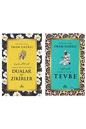 Imam Gazali Kitabüt Tevbeti Tevbe & Dualar Ve Zikirler 2 Kitap