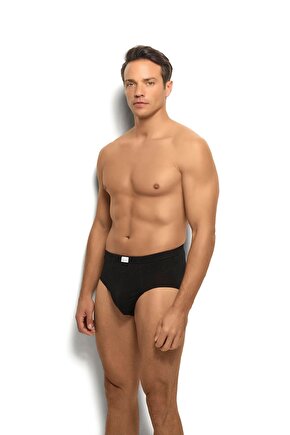 Erkek Siyah Slip Külot 129