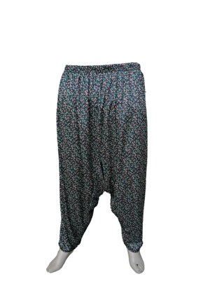 Kadın  Şalvar Çiçekli Şalvar Desenli Kadın Şalvarı Şalvar