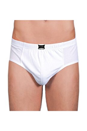 Erkek Slip 12 Adet Beyaz