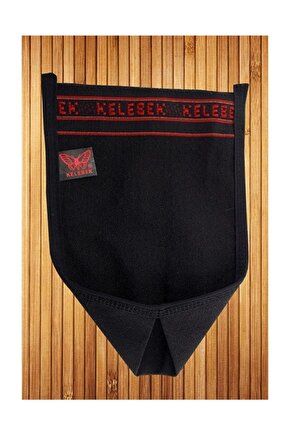 Siyah Kalın Kelebek Hamam Kesesi  24 adet