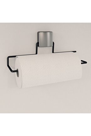 Decorev Süper Yapışkanlı Metal Yapıştırıcılı Siyah Rulo Havluluk Dc-5057