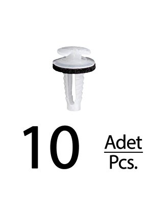 Ford Transit Connect için Bagaj Klips - 10 Adet