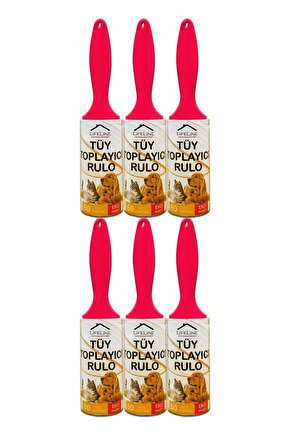 Eko Tüy Toplayıcı Rulo 6 Adet Kedi Tüy Toplayıcı Köpek Tüy Toplayıcı