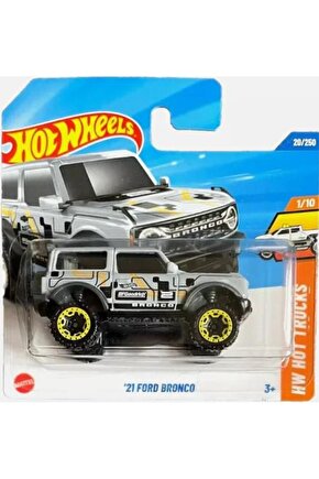 Tekli Arabalar 21 Ford Bronco HYW73 (Hot Trucks)