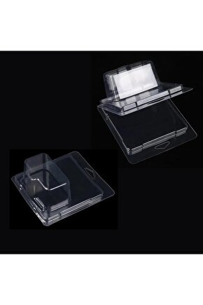Regular Kısa Kart Koruma Kabı - Şeffaf Sert Blister (Tekli)