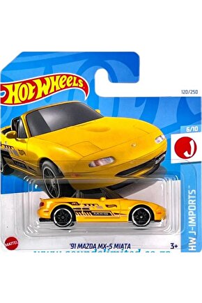 Tekli Arabalar 91 Mazda MX-5 Miata HTD80