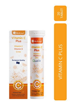 Vitamin C Plus 20 Efervesan Tablet