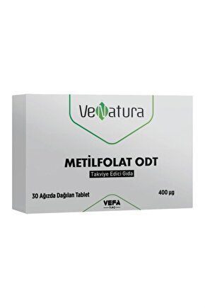 Metilfolat Odt Ağızda Dağılan Tablet 30lu