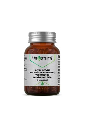 Cranberry ve D-Mannoz 30 Kapsül