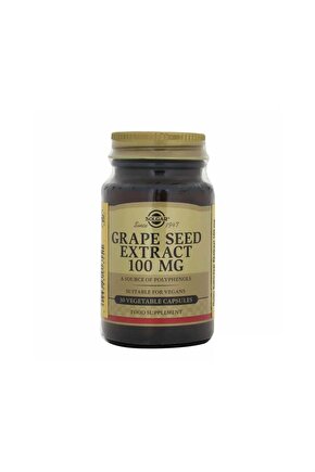 Grape Seed Extract 100 mg 30 Kapsül