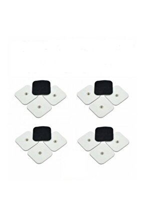 kompeks ve Beurer,sanitas Uyumlu Çıtçıtlı Tens Cihazı Yedek Elektrot- 5x5 Çıtçıtlı Tens Pedi 16 adet