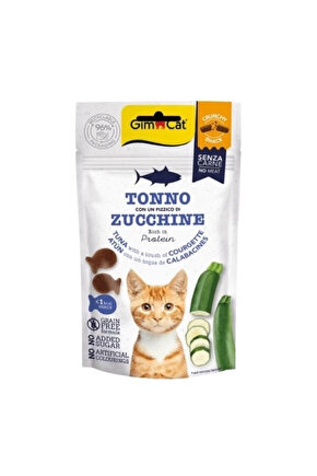 Crunchy Snacks Ton Balıklı ve Kabaklı Tahılsız Kedi Ödül Maması 50 Gr