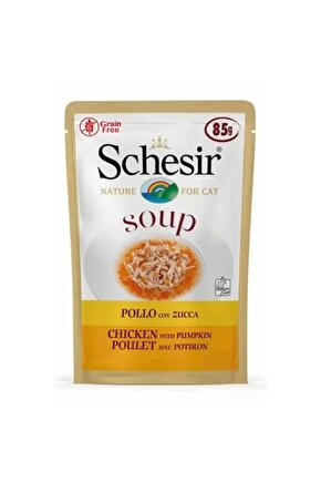 Yabani Ton Balıklı ve Balkabaklı Kedi Çorbası 85 Gr