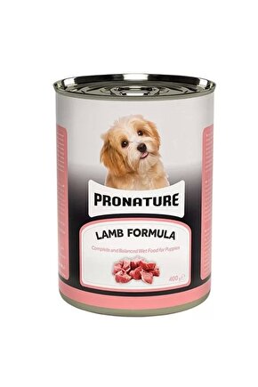 Kuzu Etli Parça Etli Yavru Köpek Konservesi 400 Gr