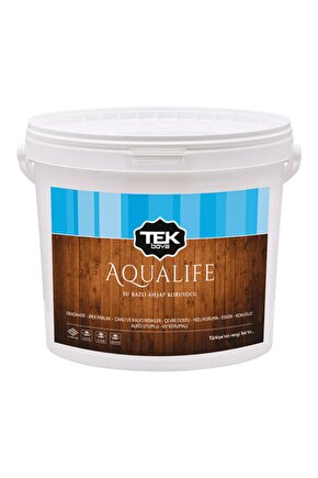 Aqualıfe Su Bazlı Ahşap Koruyucu 2,5 Lt Açık Meşe