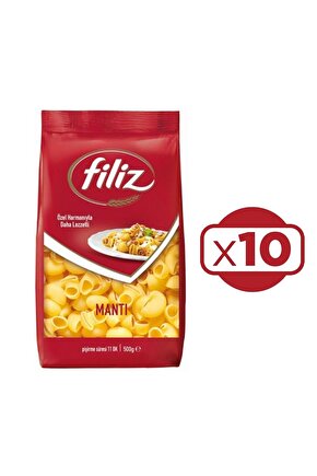 Filiz Makarna Mantı 500gr X 10 Adet