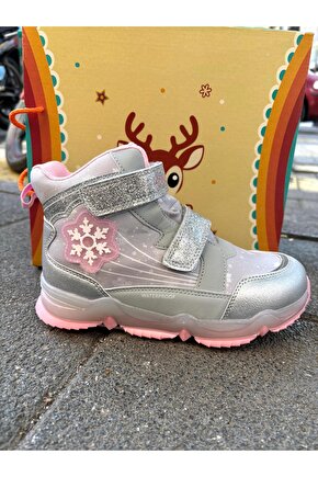 Buck3034 Snowy Kız Çocuk Bot GUMÜŞ
