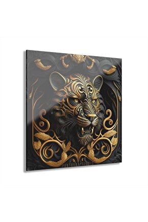 3d Kaplan Cam Tablo Duvar Dekoru