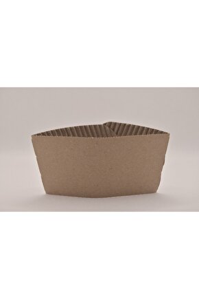 Karton Bardak Tutacağı - Bardak Ceketi (SLEEVE) - 8 Oz Ve 12 Oz Uyumlu 50 Adet