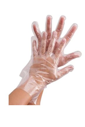 Polietilen Şefaf Eldiven 100 Adet