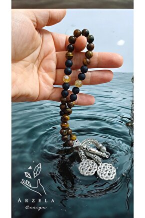 Doğal Taş Kaplangözü Erkek Tesbih