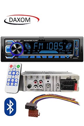 Bsv 4800 Rgb 7 Renk Değiştiren Çift Usb Bluetoothlu Aux Sd Kart Amfi Çıkışlı Kumandalı Teyib