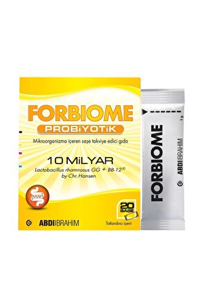 Forbiome Probiyotik 20 Saşe