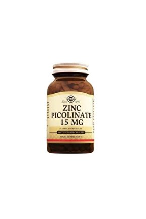 Zinc Picolinate 15 Mg 100 Kapsül