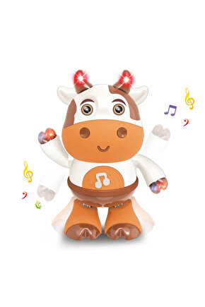 Oyuncak Robot Hayvanlar Müzikli Sesli Işıklı Dans Eden Erken Eğitim Oyuncağı
