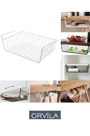 Dolap Düzenleyici Kanguru Organizer - Asılabilir Havlupan Düzenleyici Banyo Mutfak Düzenleyici