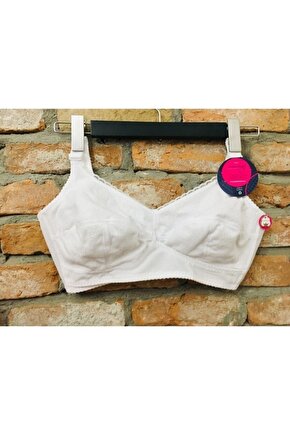 2168 Kadın Beyaz Minimizer Toparlayıcı Sütyen