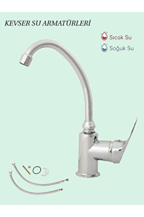 Mutfak&Lavabo Bataryası Lüx İnce Boru