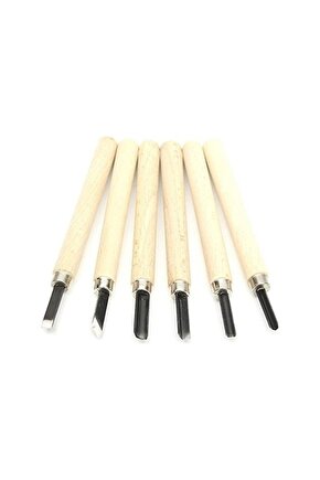 Realozs Ağaç Oyma Seti 6 Parça