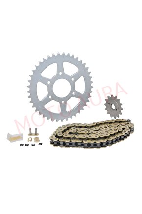 ZİNCİR DİŞLİ SETİ O-RING BAJAJ PULSAR RS200 (14T-41T-520H0 110L)