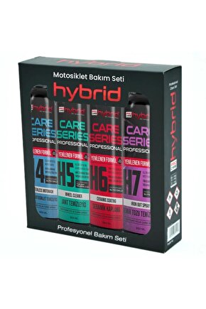 HYBRID PROFESYONEL SERAMİK KAPLAMA MOTOSİKLET TEMİZLİK 4 LÜ
