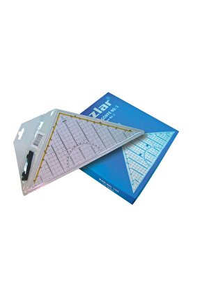 Geoderik Üçgen Cetvel 32 Cm Ekstra Tutuculu Ölçekli