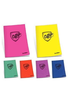 Çınar College 60 Yaprak Kareli A5 Okul Defteri Plastik Kapak
