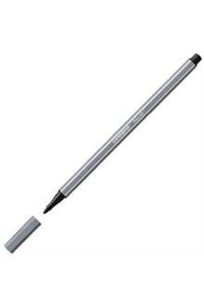 - Keçe Uçlu Boya Kalemi - Pen 68 - Füme