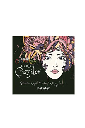 4E Boyama Kitabı Harika Çizgiler Mandala Karatay