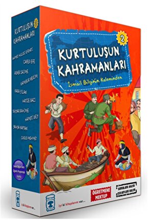 Kurtuluşun Kahramanları Seti 2 - 10 Kitap Takım