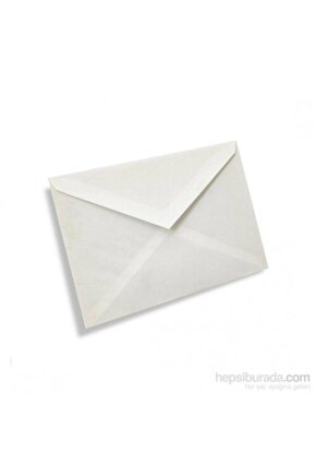 Asil Mektup Zarfı 114x162 Beyaz 500lü Paket
