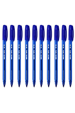 M-40 Tükenmez Kalem 1.0 Mm Mavi 10 Adet