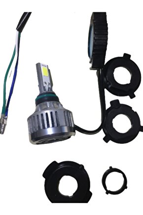 Motorsiklet M3 Cob Led Zenon 4000l Beyaz Carub 12-80volt 40watt