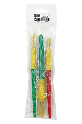 Ilk Fırçam 3lü Resim Fırçası Okul Öncesi Fırça