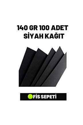 A4 Siyah Fotokopi Kağıdı 140 Gr 100 Adet