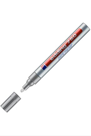 750 Paint Marker Boya Markör Kalemi Gümüş  75054