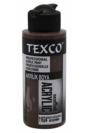 Texco Akrilik Boya Kahverengi 11624--110 Cc